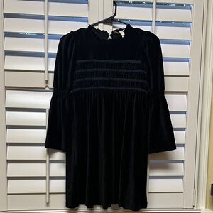 Matilda Jane Dark Gray Ruffle Top